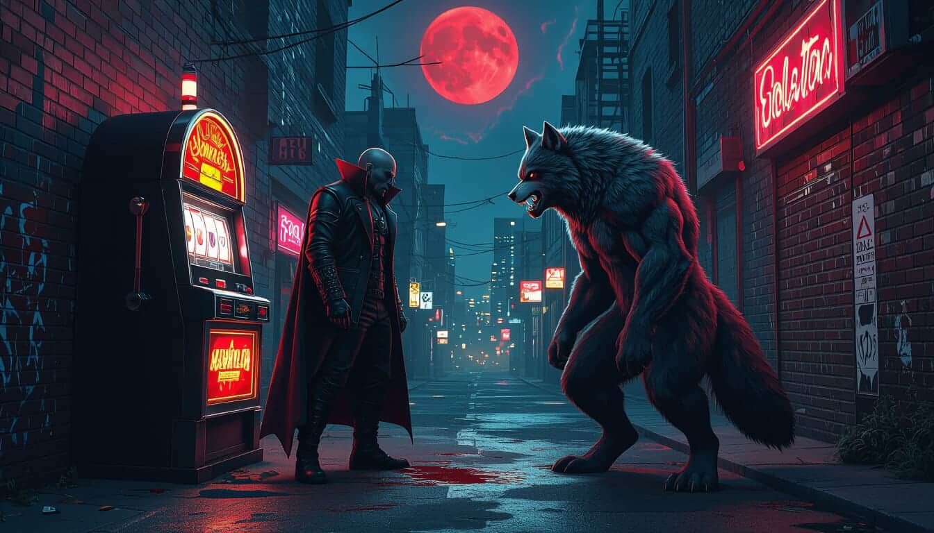 Bloodz VS Wolvez Slot Duel Abadi Vampir dan Werewolf dalam Satu Gulungan