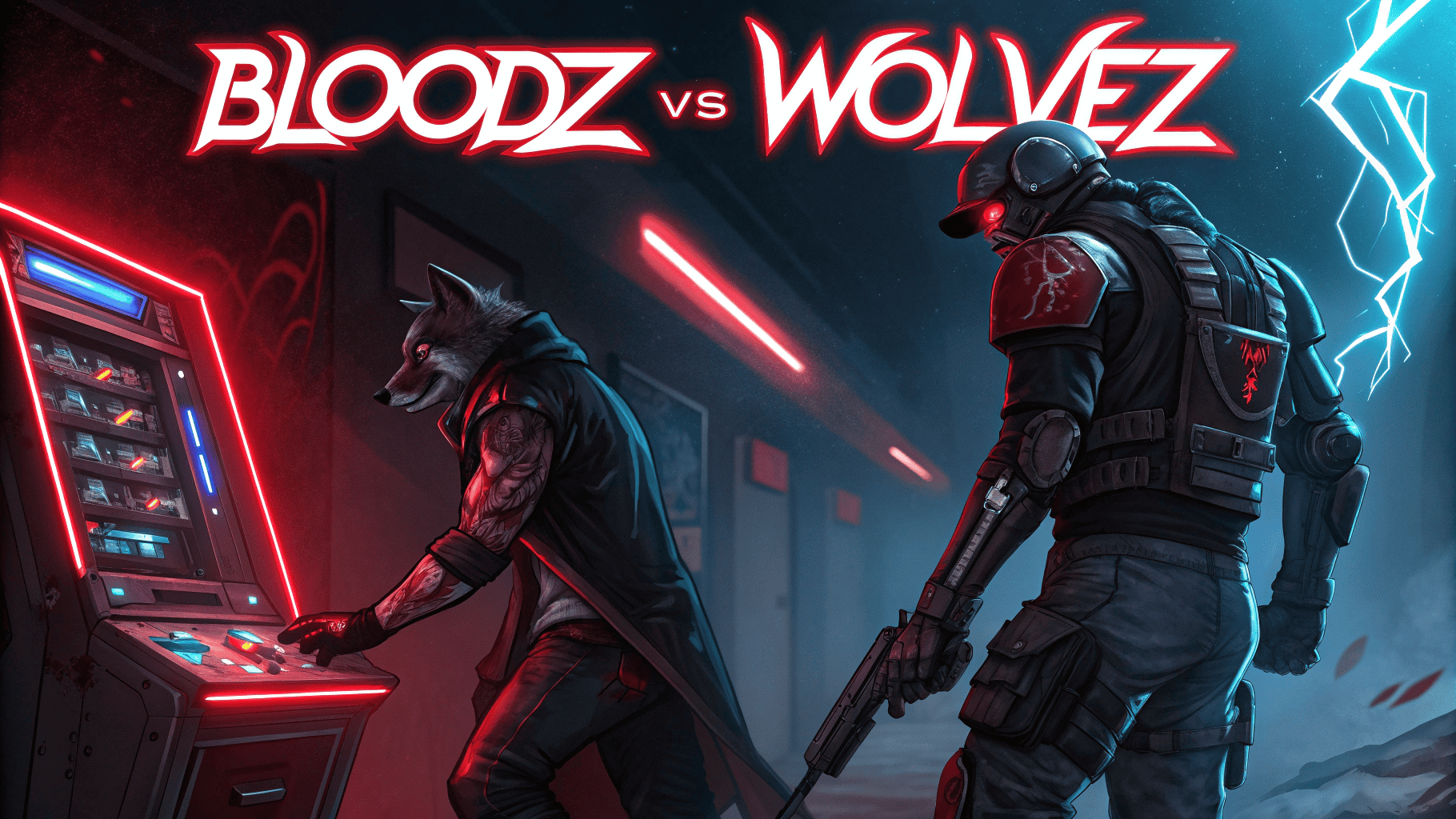 Bloodz VS Wolvez Slot Gacor Bertema Pertarungan Vampir dan Werewolf dari FUN Gaming