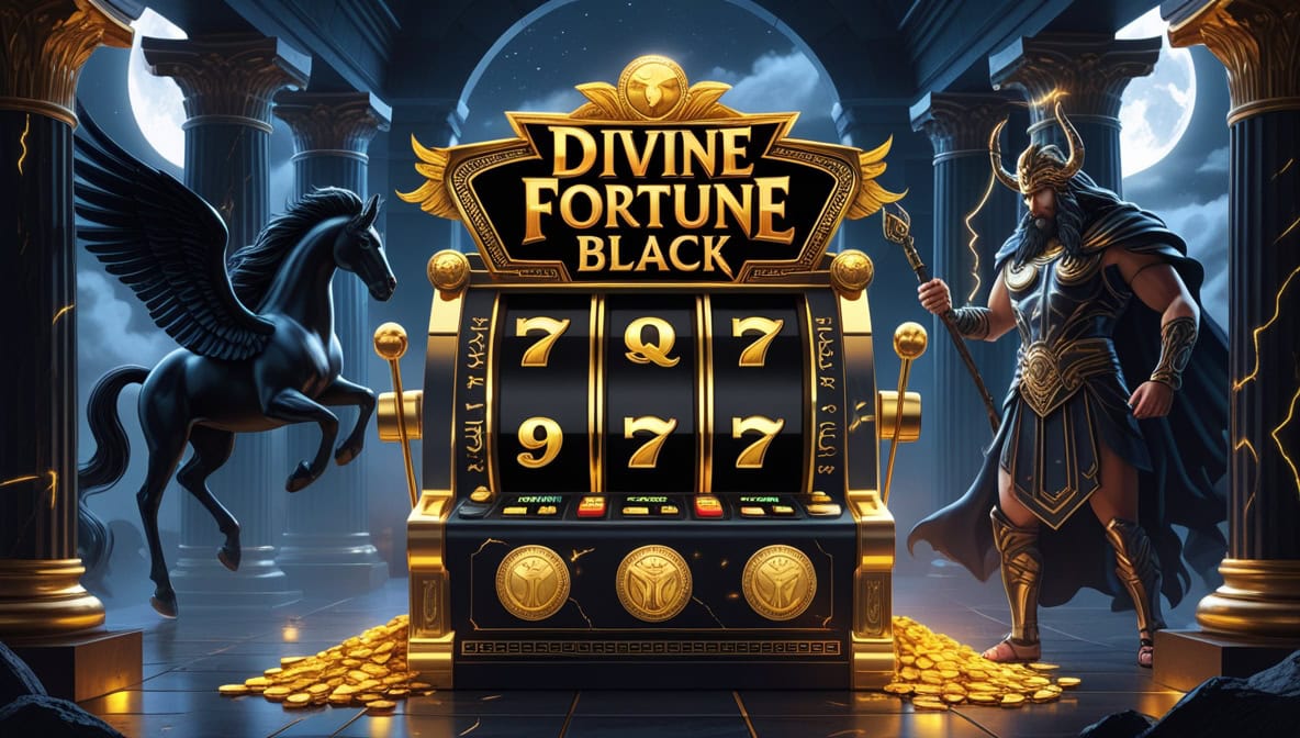 Divine Fortune Black Slot Mitologi Yunani yang Mengguncang Dunia Slot Online