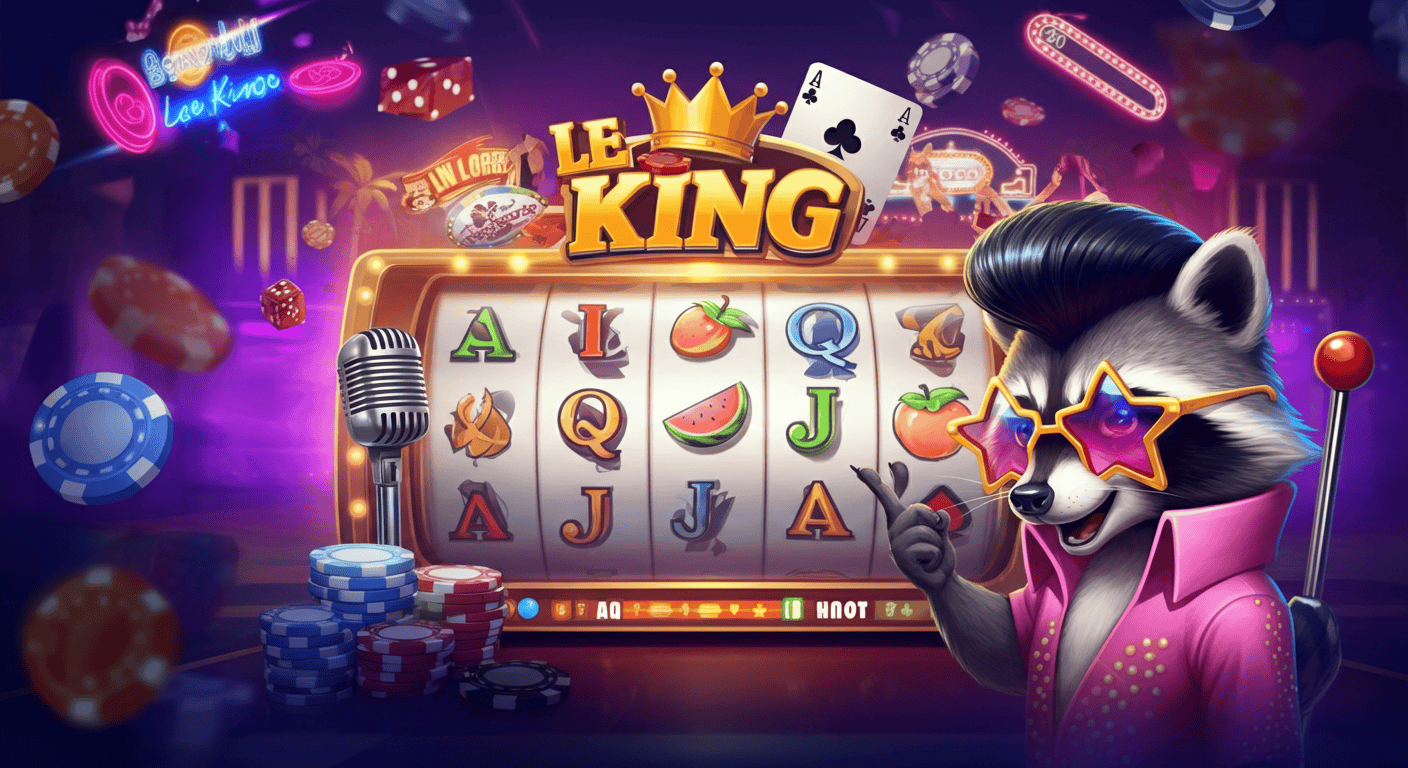 Game Slot Le King, Si Raccoon Gokil yang Siap Bagi Jackpot!
