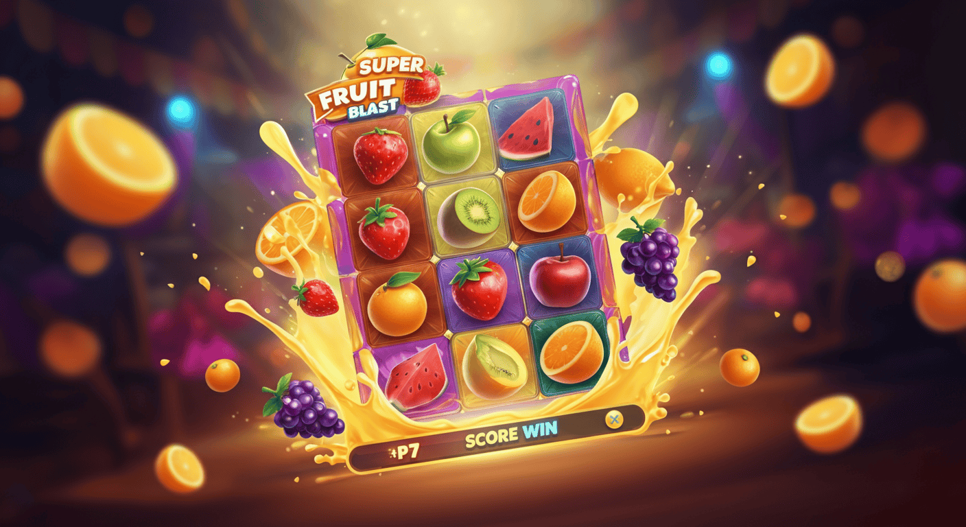 Mainkan Slot Super Fruit Blast, Ledakkan Keberuntunganmu!